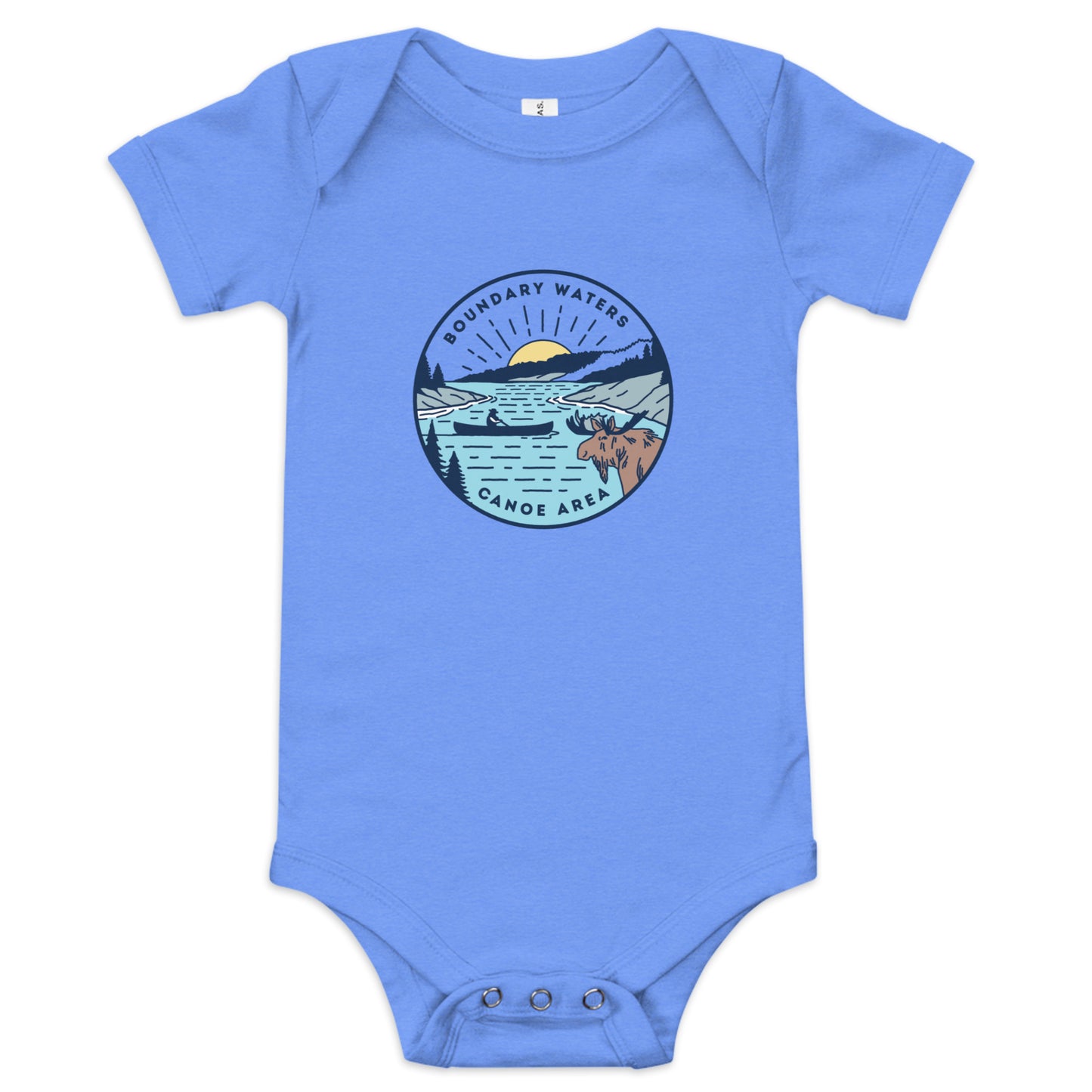 Boundary Waters - Baby One Piece Tee - Humble Apparel Co