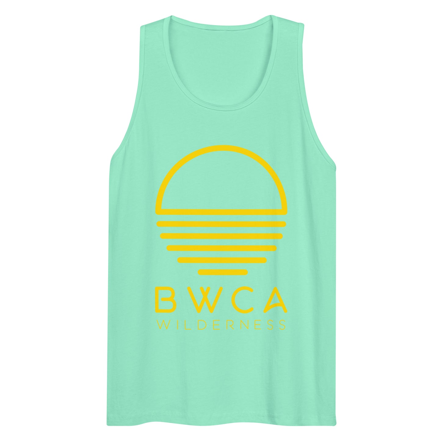 BWCA Sunset Wilderness Tank Top - Mint - Humble Apparel Co