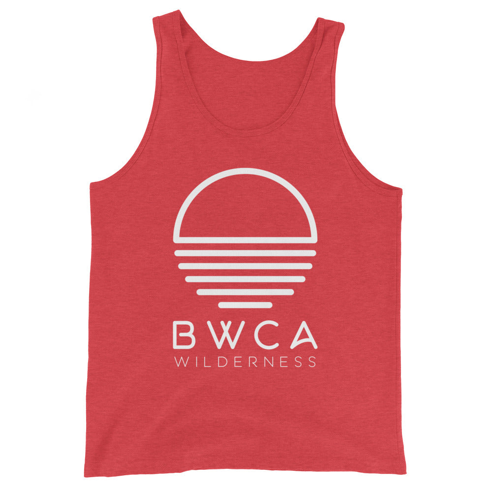 BWCA Sunset Wilderness Tank Top - Red - Humble Apparel Co