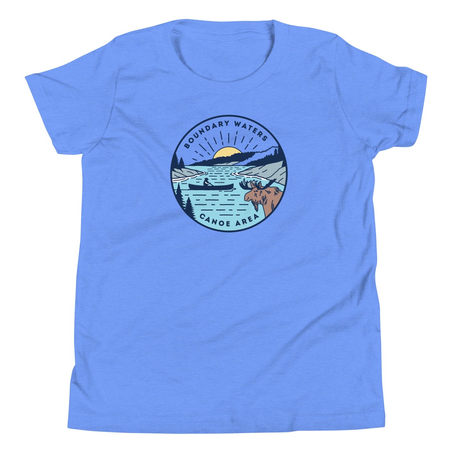 Boundary Waters - Basswood Lake Youth T-Shirt - Humble Apparel Co