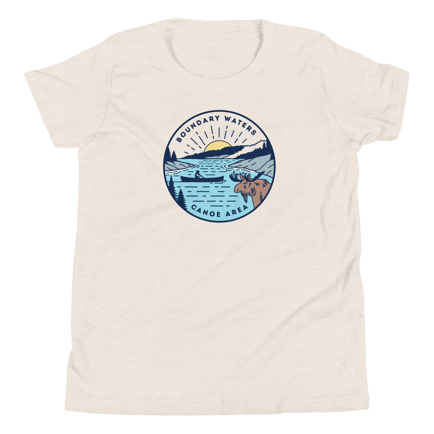 Boundary Waters - Basswood Lake Youth T-Shirt - Humble Apparel Co