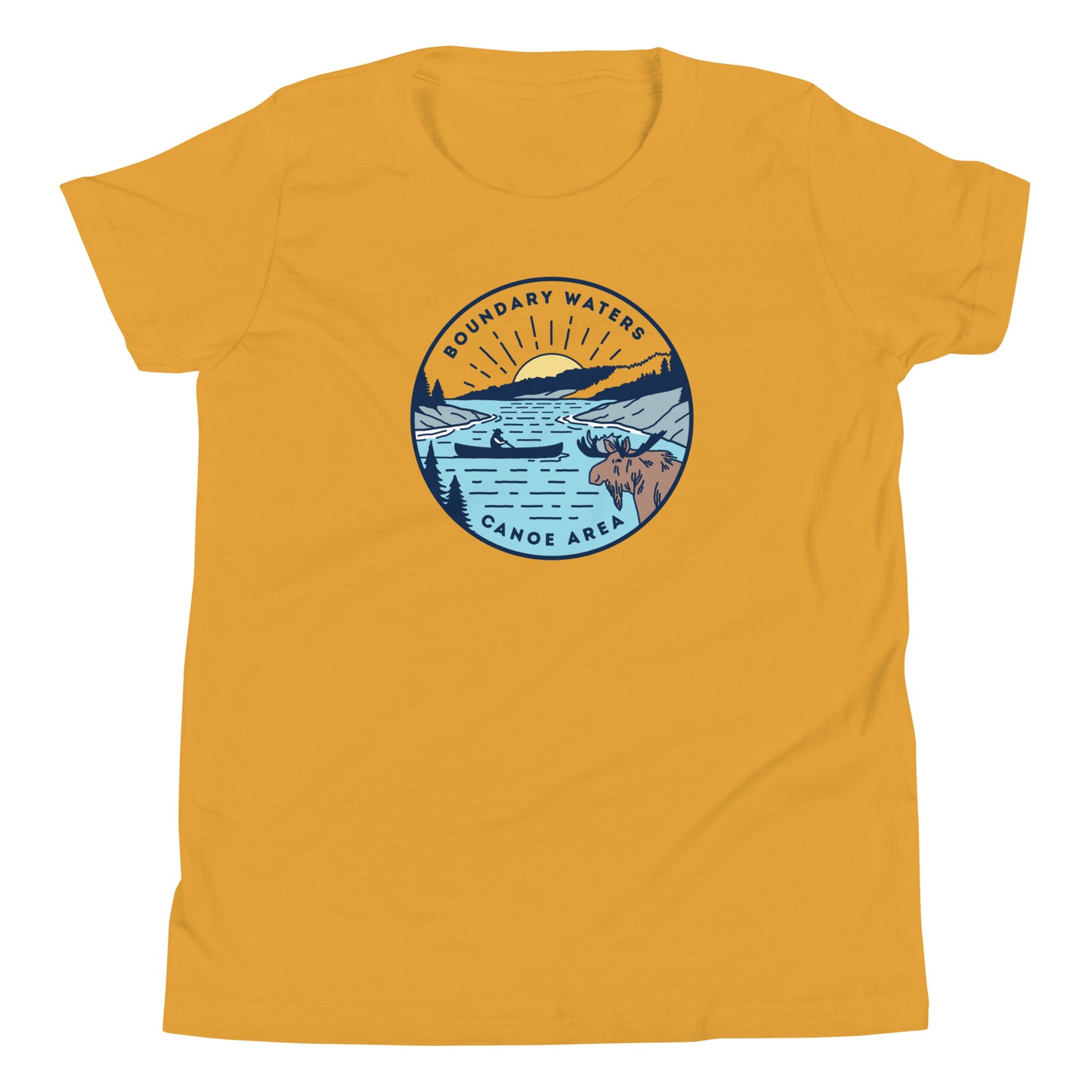 Boundary Waters - Basswood Lake Youth T-Shirt - Humble Apparel Co