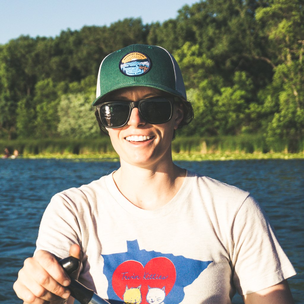 Boundary Waters Canoe Trip Cap (Green) - Humble Apparel Co