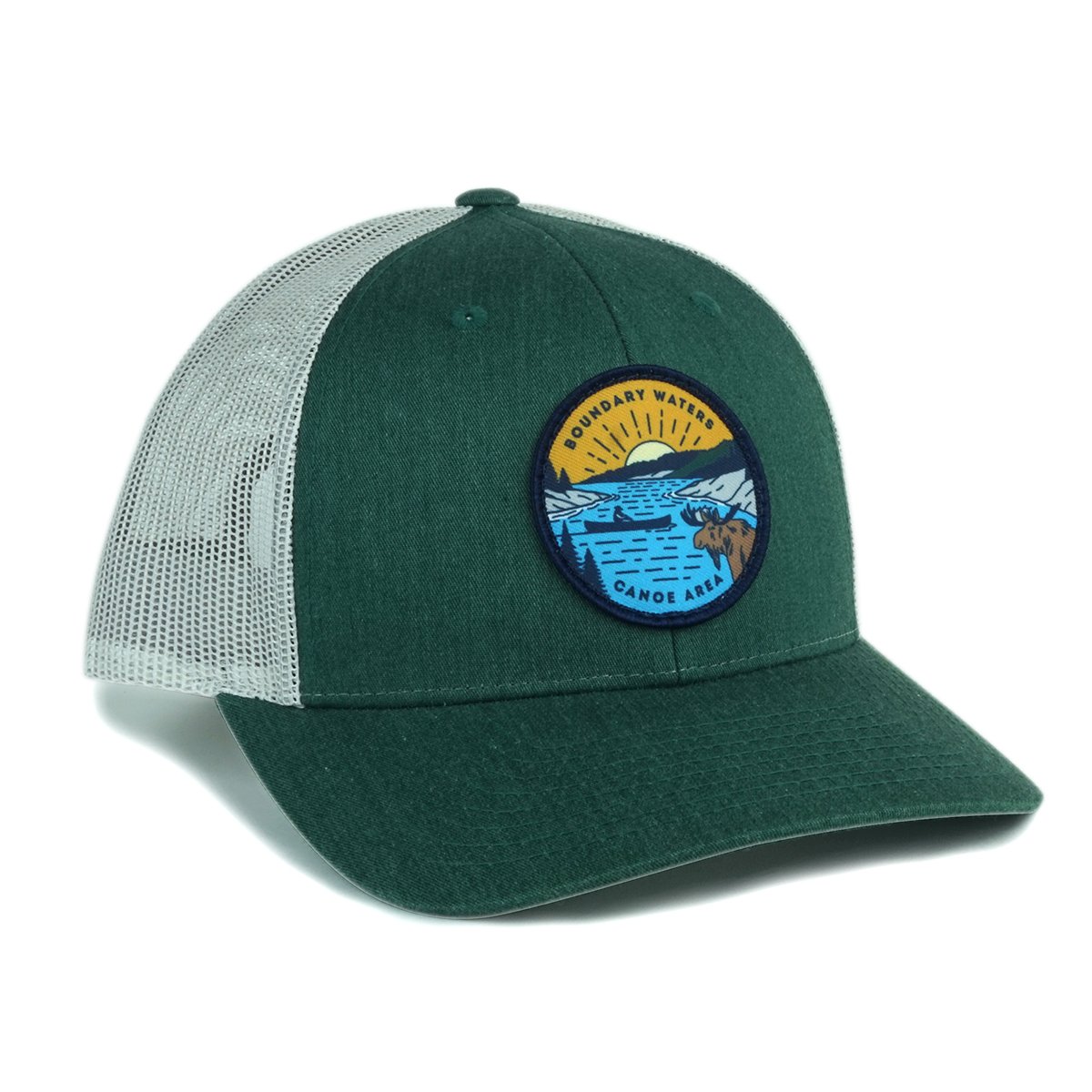 Boundary Waters Canoe Trip Cap (Green) - Humble Apparel Co