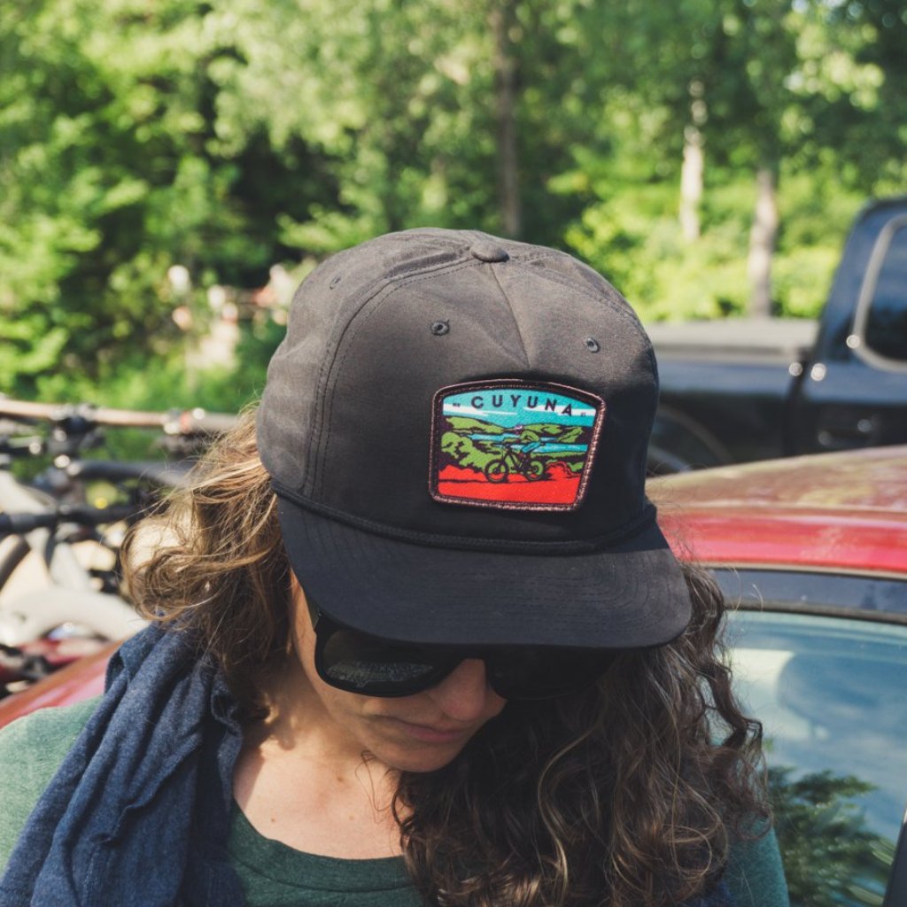 Cuyuna Mountain Biker Flatbill Cap - Humble Apparel Co