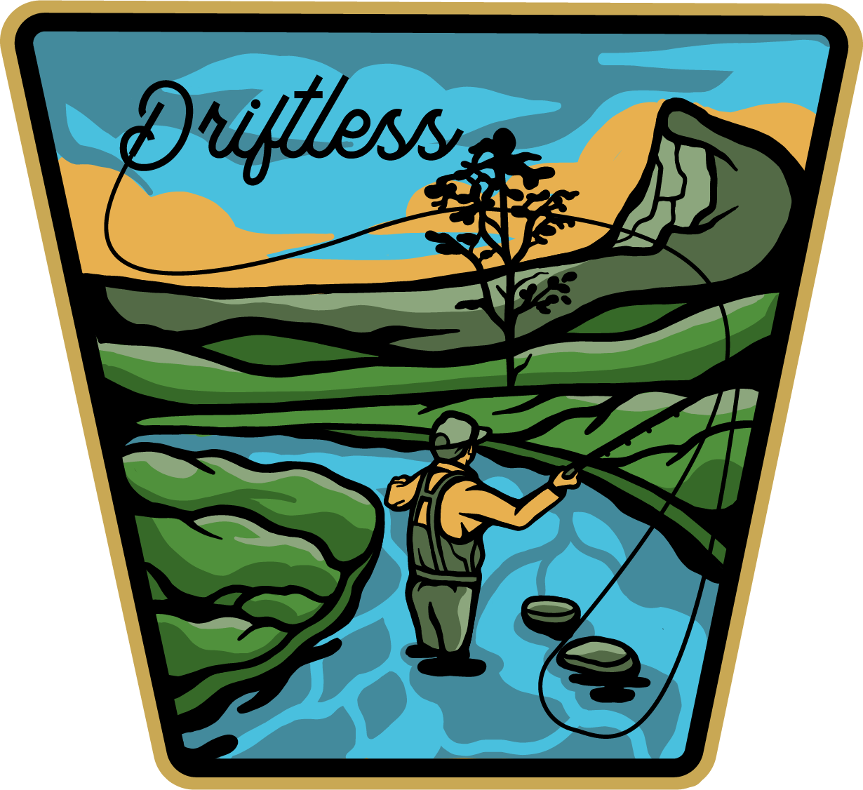 The Driftless Area Sticker - Humble Apparel Co