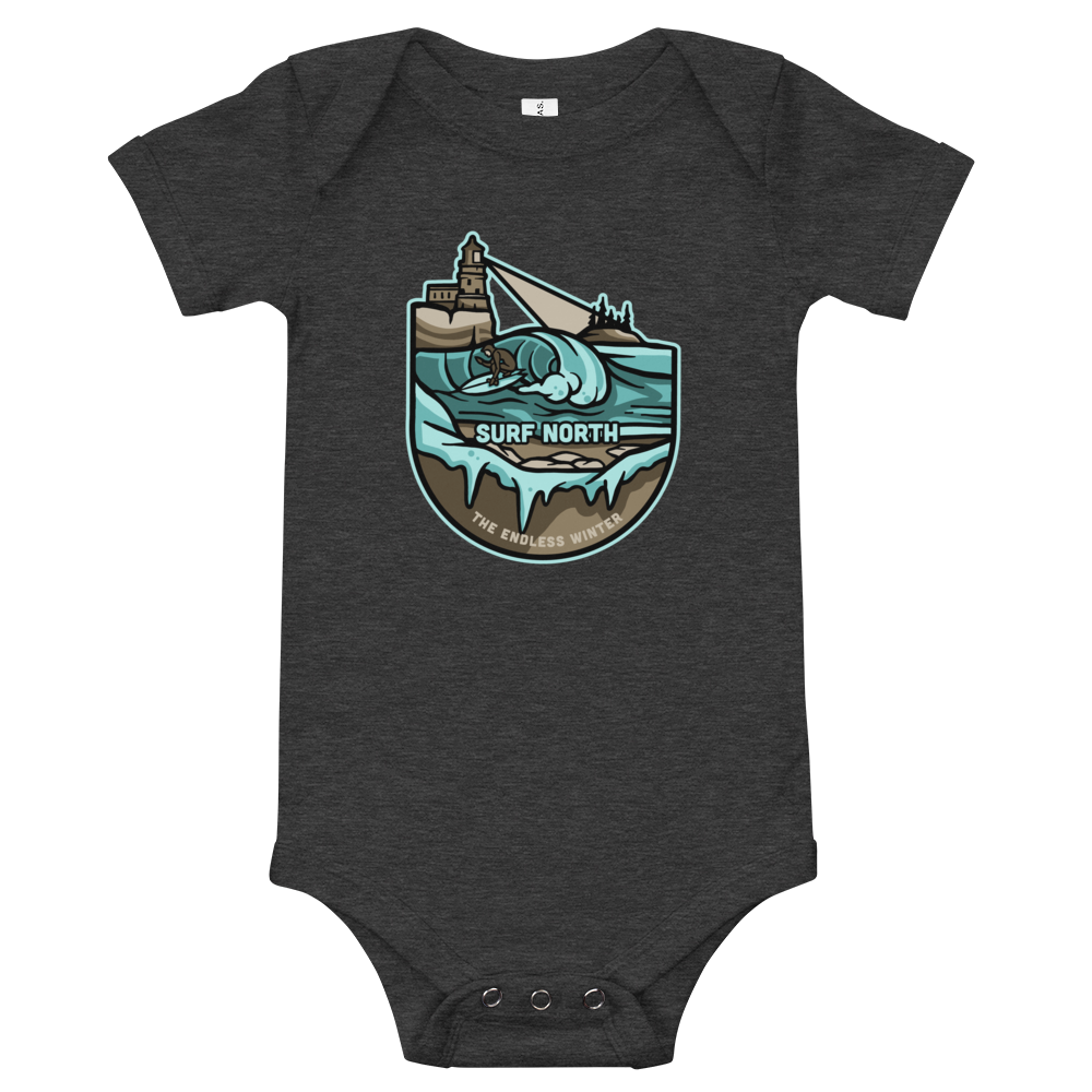 Surf North - Baby One Piece Tee - Humble Apparel Co