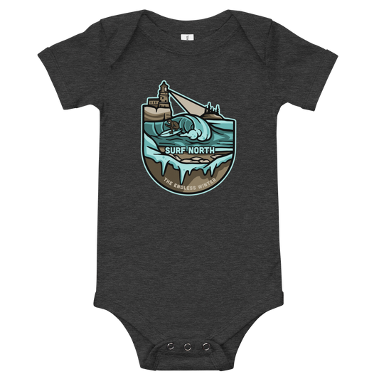 Surf North - Baby One Piece Tee - Humble Apparel Co 