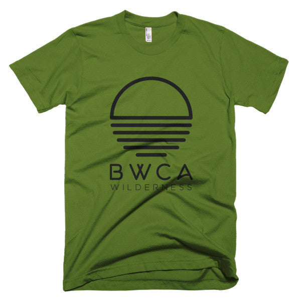 BWCA Sunset Wilderness T-Shirt - Olive - Humble Apparel Co