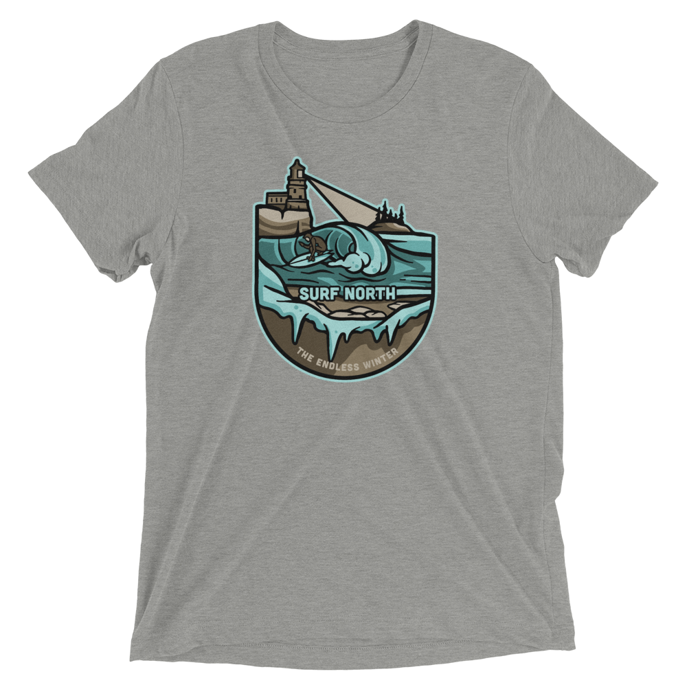 Surf North T-Shirt (Tri-Blend) - Humble Apparel Co