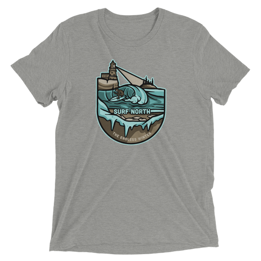 Surf North T-Shirt (Tri-Blend) - Humble Apparel Co 