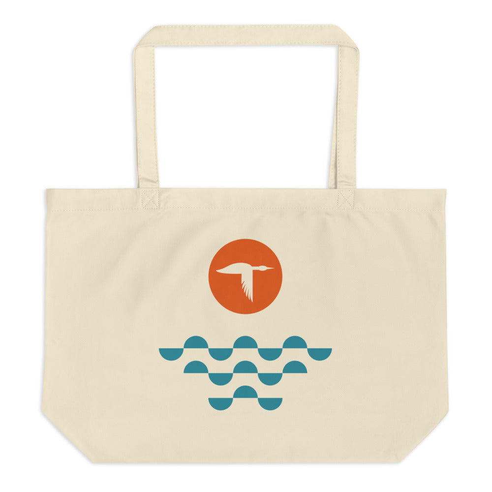 Loon Sunset Tote Bag - Humble Apparel Co