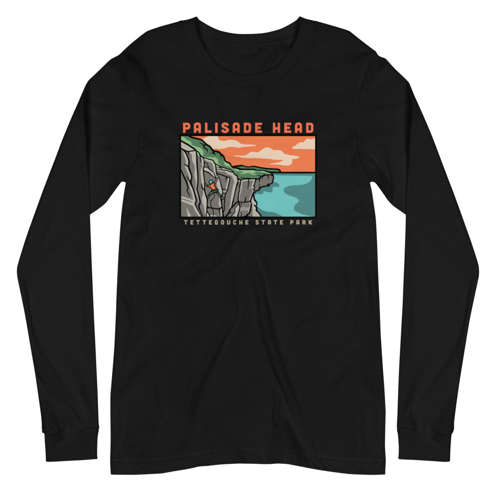 Palisade Head Climbing - Superior Crack Long Sleeve Tee - Humble Apparel Co