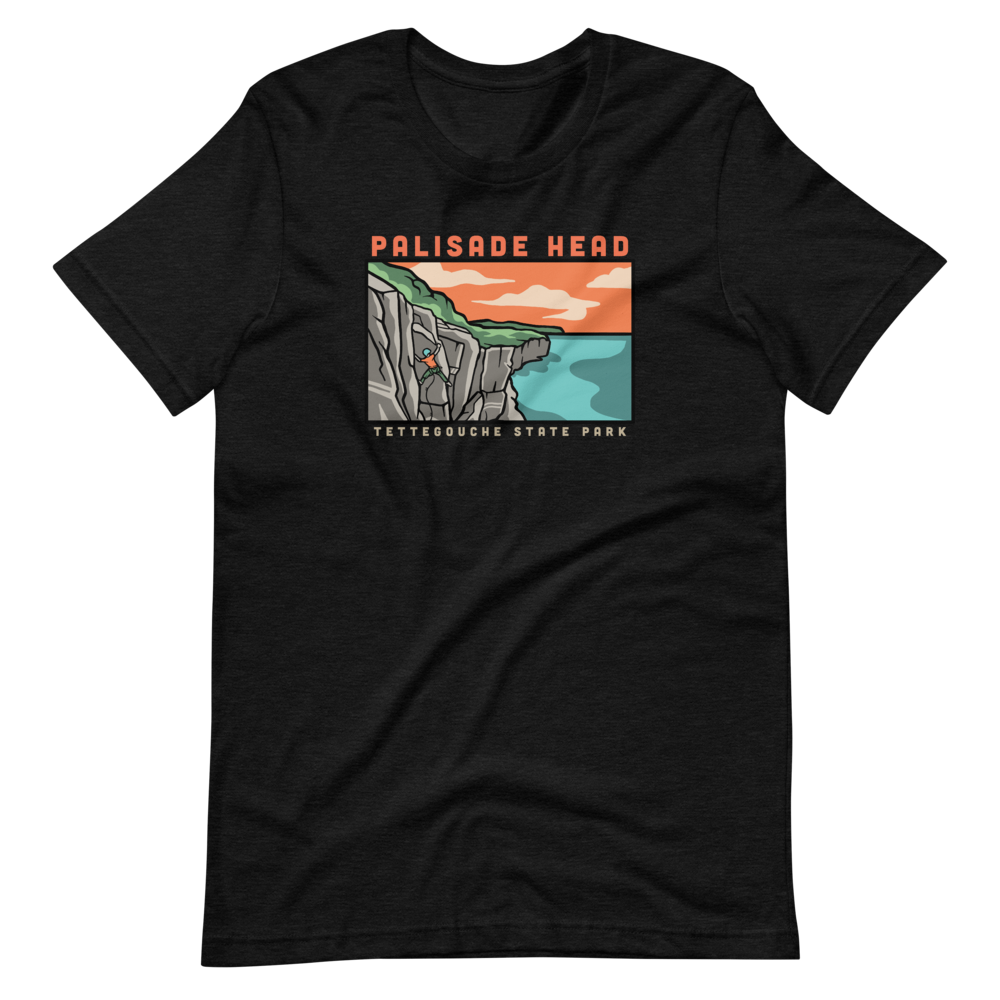 Palisade Head Climbing - Superior Crack T-Shirt - Humble Apparel Co