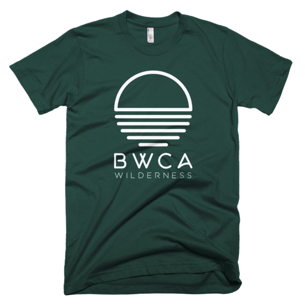 BWCA Wilderness Sunset T-Shirt - Forest Green - Humble Apparel Co