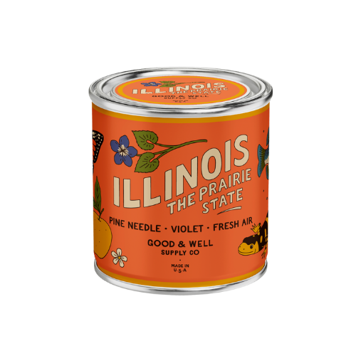 Illinois State Candle - Humble Apparel Co