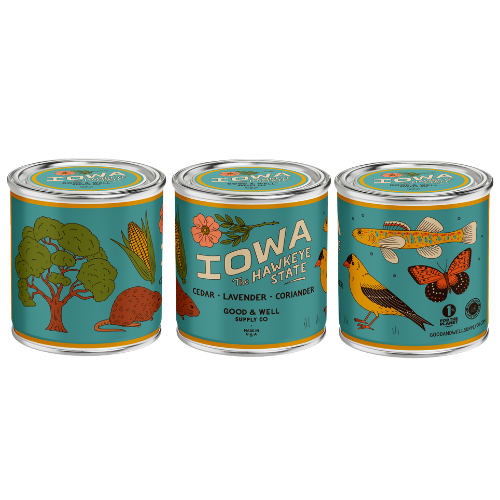 Iowa State Candle - Humble Apparel Co 