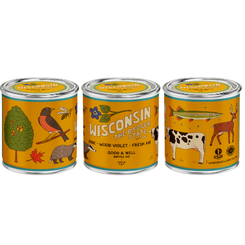 Wisconsin State Candle - Humble Apparel Co