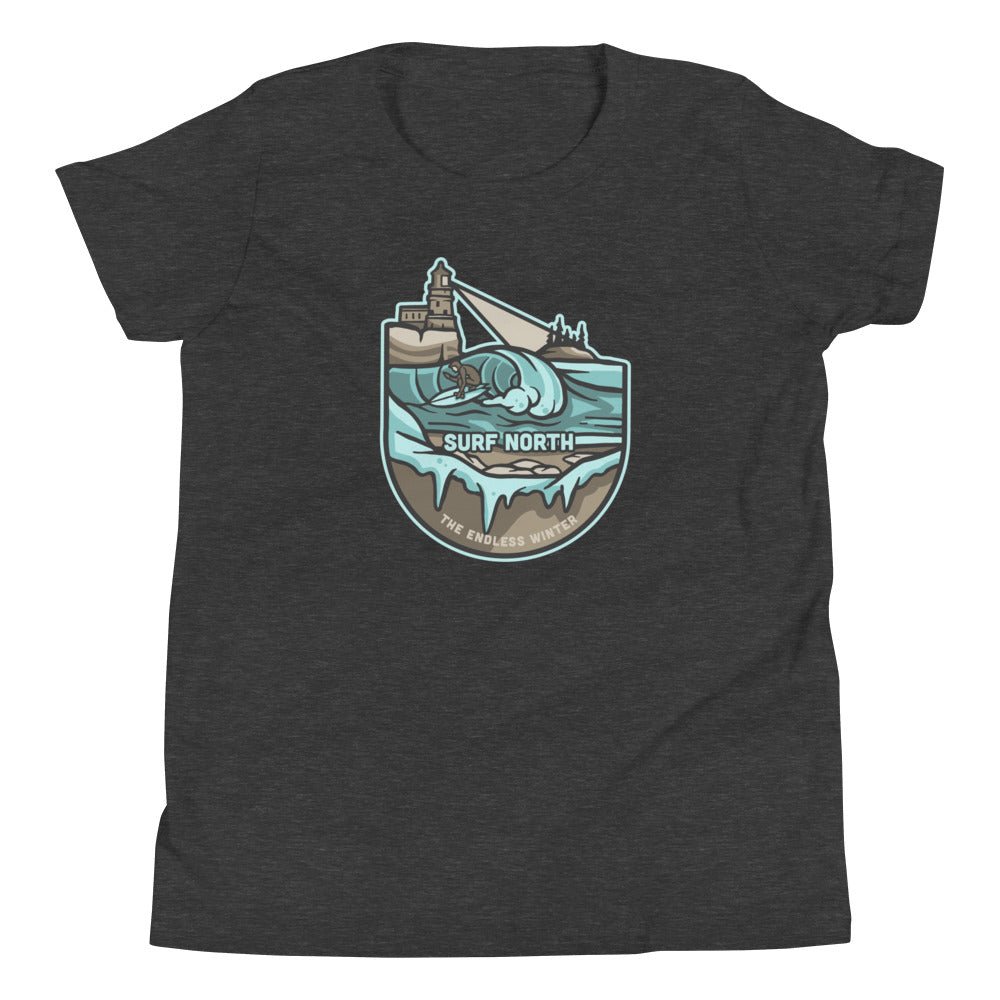 Surf North - Youth T-Shirt - Humble Apparel Co 
