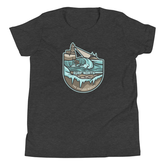 Surf North - Youth T-Shirt - Humble Apparel Co