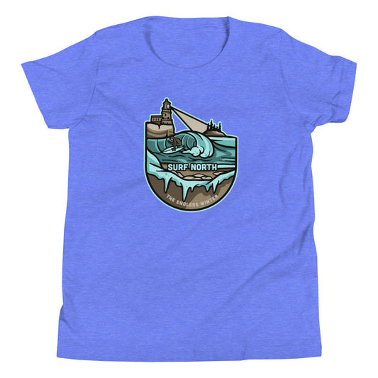 Surf North - Youth T-Shirt - Humble Apparel Co 