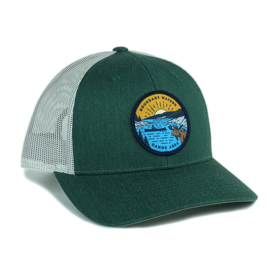 Boundary Waters Canoe Trip Cap (Green) - Humble Apparel Co