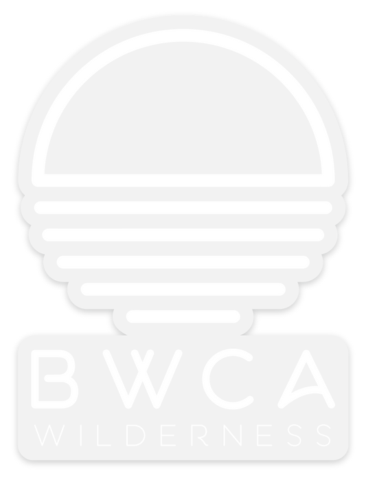 BWCA Wilderness Sunset Sticker - Transparent - Humble Apparel Co