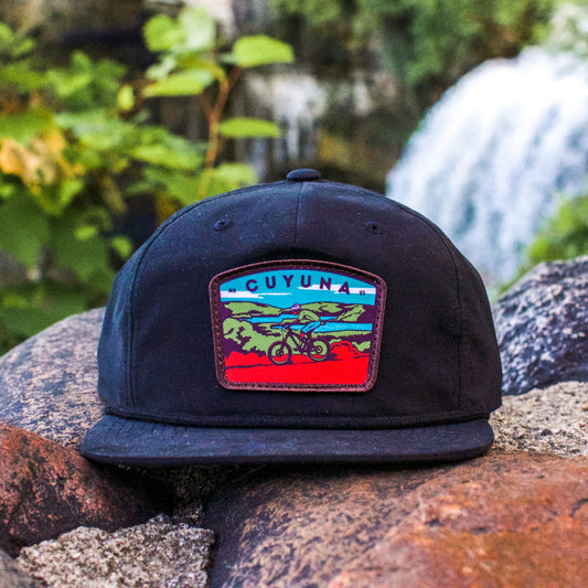 Cuyuna Mountain Biker Flatbill Cap - Humble Apparel Co