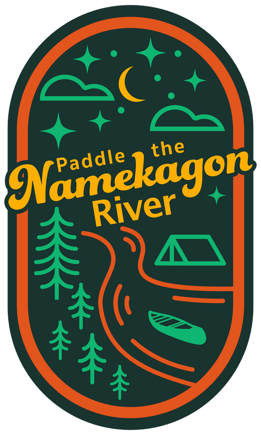 Namekagon River Sticker - Humble Apparel Co