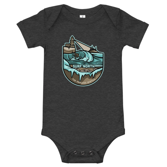 Surf North - Baby One Piece Tee - Humble Apparel Co