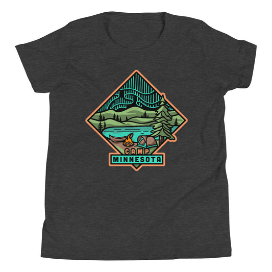 Camp Minnesota - Youth T-Shirt - Humble Apparel Co