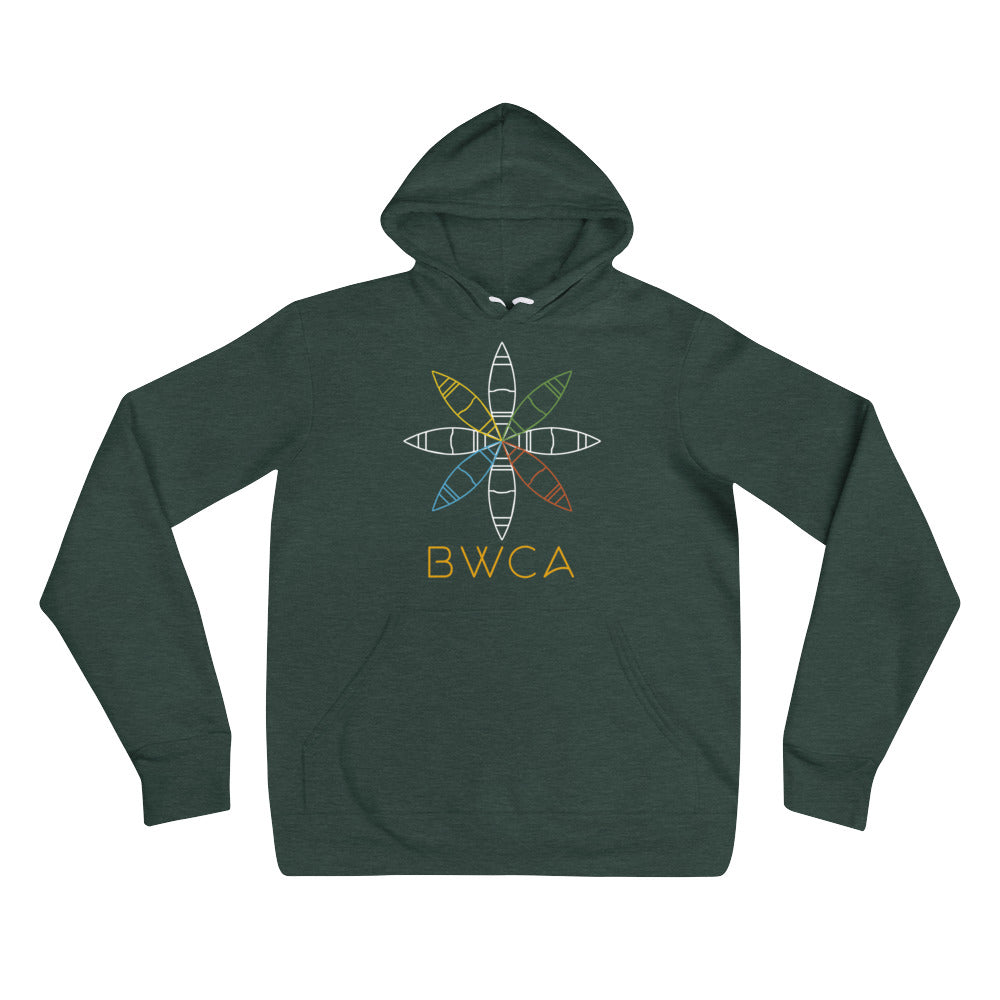 BWCA Canoe Flower Hoodie - Humble Apparel Co 