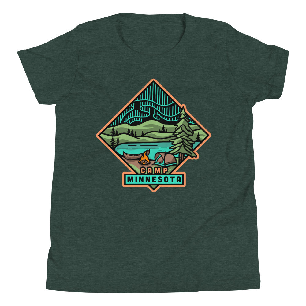 Camp Minnesota - Youth T-Shirt - Humble Apparel Co 