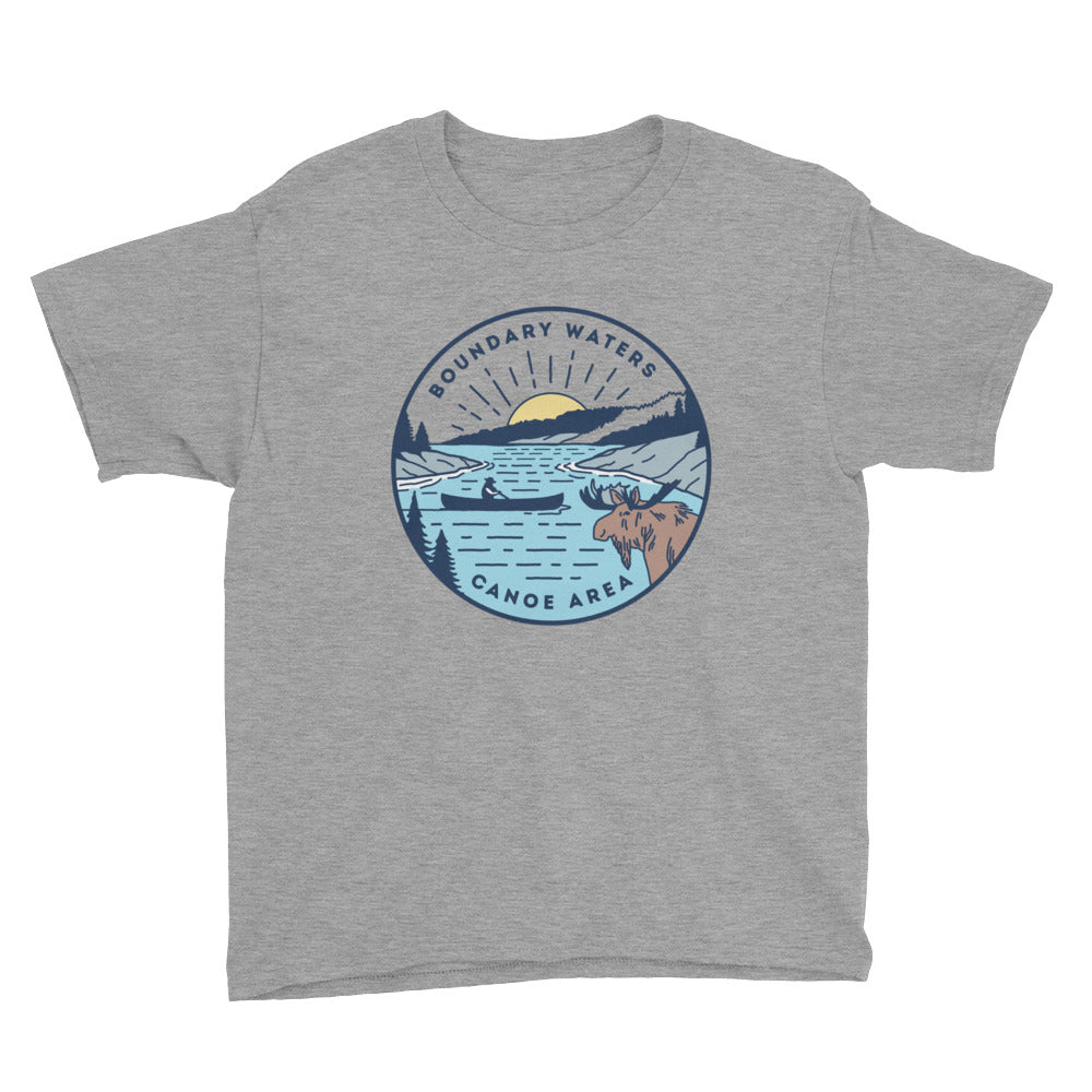 Boundary Waters - Basswood Lake Youth T-Shirt - Humble Apparel Co 