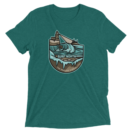 Surf North T-Shirt (Tri-Blend) - Humble Apparel Co 