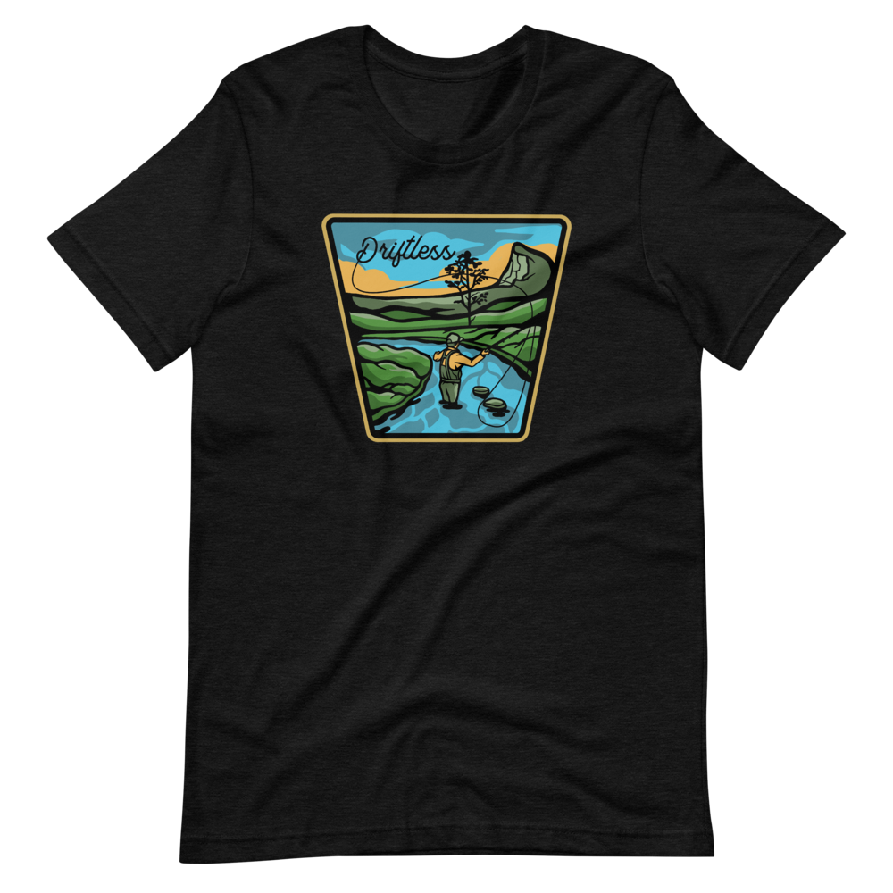 The Driftless Area T-Shirt Black Heather / 2XL