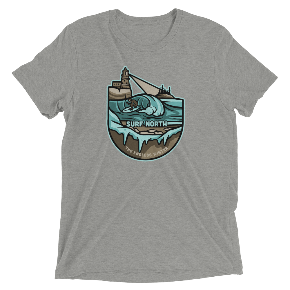 Surf North T-Shirt (Tri-Blend) - Humble Apparel Co 