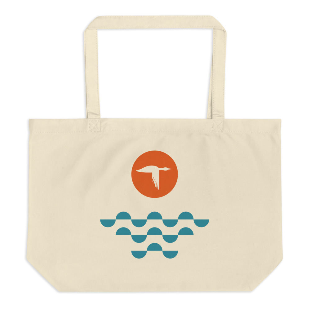 Loon Sunset Tote Bag - Humble Apparel Co 