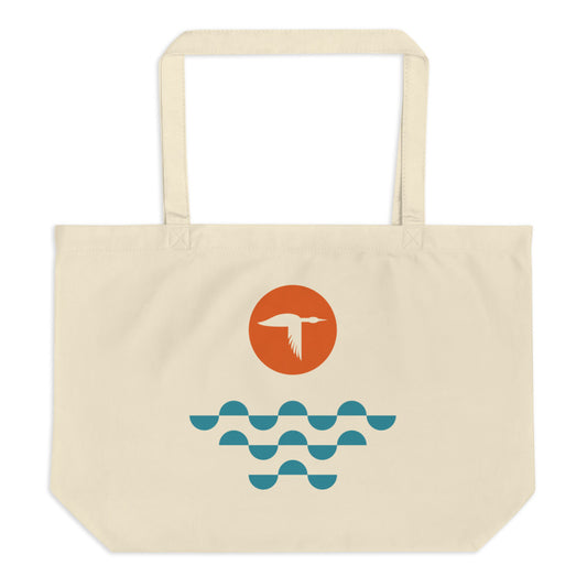 Loon Sunset Tote Bag - Humble Apparel Co