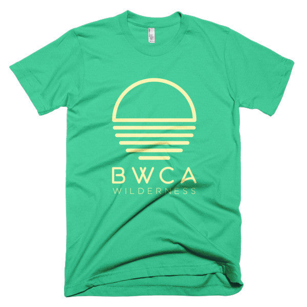 BWCA Sunset Wilderness T-Shirt - Mint - Humble Apparel Co 