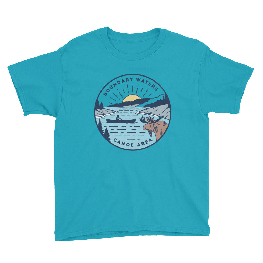 Boundary Waters - Basswood Lake Youth T-Shirt - Humble Apparel Co 