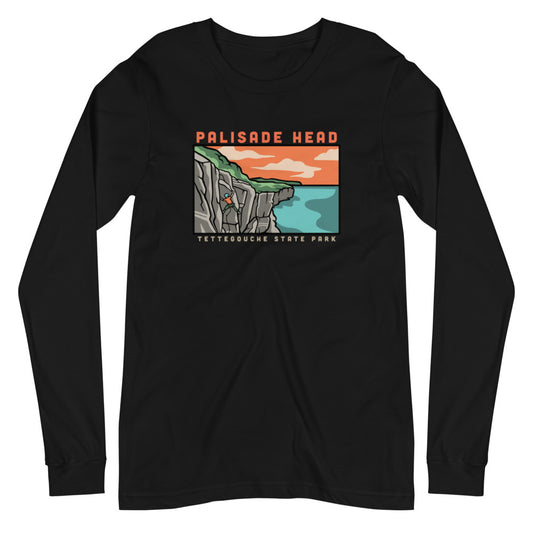 Palisade Head Climbing - Superior Crack Long Sleeve Tee - Humble Apparel Co 