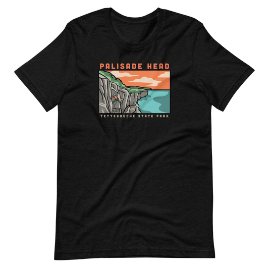 Palisade Head Climbing - Superior Crack T-Shirt - Humble Apparel Co 