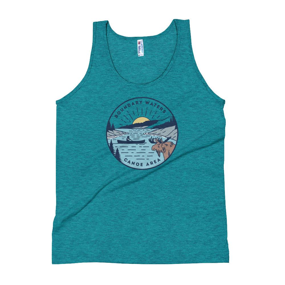 Boundary Waters Basswood Lake Tank Top - Humble Apparel Co 