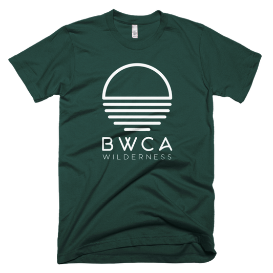 BWCA Wilderness Sunset T-Shirt - Forest Green - Humble Apparel Co 