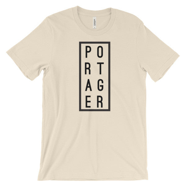 Canoe Portager T-Shirt - Cream - Humble Apparel Co 