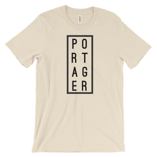 Canoe Portager T-Shirt - Cream - Humble Apparel Co 