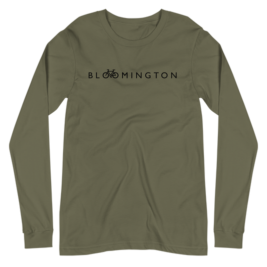 Bike Bloomington Long Sleeve Tee - Humble Apparel Co 